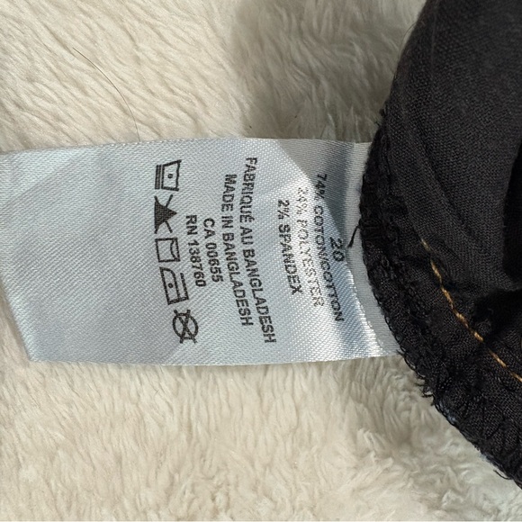 Penningtons Curvy Plus Size 20 Women's Summer Casual Blue Shorts - Picture 6 of 6